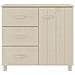 Lusso Casadino -  Credenza Hamar Ambra 90x40x80 Cm In Legno Massello Di Pino - Foto miniatura 2