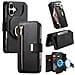 Custodia A Portafoglio Per Samsung S23 Plus Con Anello E Cerniera, Cover Magnetica Flip - Foto miniatura 2