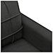Set di Divani 4 pz con Cuscini Nero in Tessuto - Foto miniatura 7