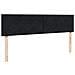Struttura Letto Pouf con Materasso Nero 180x200 cm in Velluto - Foto miniatura 8