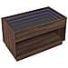 Tavolino da Salotto con LED Infinity Rovere Marrone 90x50x50 cm - Foto miniatura 5
