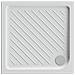Piatto Doccia Quadrato Ceramica Dolomite 70x70 Bianco Lucido H 7 Cm Con Antiscivolo - Gemma 2 - Foto miniatura 1