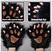 Set Costume Maschera Volpe Di Peluche - 4 Pezzi: Accessori Cosplay Halloween - Foto miniatura 5