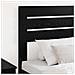 Testiera con testiera Rovere Nero 100 cm Legno multistrato - Foto miniatura 3