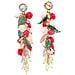 Collezione Diva Orecchini a Lampadario Floreali - Foto miniatura 1