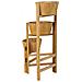 Supporto Con 3 Cesti In Legno Marrone 89x18x79h - Foto miniatura 6