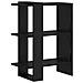 Libreria Rovere Nero 52 x 25 x 71,5 cm Legno multistrato - Foto miniatura 7