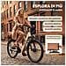 Bicicletta Elettrica 24 Pollici E-bike 250w Batteria 36v10ah Autononomia 30-60km Con Ripiani Su7- Beige - Foto miniatura 7