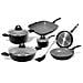 Batteria 10 pezzi Stone in Black - Foto miniatura 1