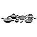 Batteria 10 pezzi Stone in Black - Foto miniatura 3