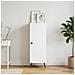Credenza Bianco 33 x 34,5 x 90 cm Legno ingegnerizzato - Foto miniatura 2