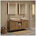 Set di Armadi da Bagno 5 pcs Rovere Artigianale - Foto miniatura 4