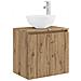 Set di Armadi da Bagno 5 pcs Rovere Artigianale - Foto miniatura 5