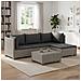 5 pz Set Lounge in Rattan con Cuscini GENDT Rattan naturale - Foto miniatura 10