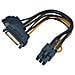 Adattatore 6pin Pci-E a 2 x SATA - Foto miniatura 1