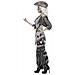 Costume Da Pirata Zombie Per Donna Small - Foto miniatura 2