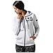 Sweathirt Crossfit Bk2896 Wor Cs Fz Grey Melange Small - Foto miniatura 1