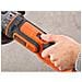 BLACK+DECKER BCG720N-XJ Smerigliatrice Senza Batterie125/115mm, Arancio / Nero - Foto miniatura 8