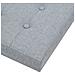 Sgabello Pieghevole In Simil Lino 38x38x38 Cm Grigio Chiaro - Foto miniatura 7