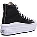 568497c Ct All Star Hi Trainer Donna Taglia 39.5 Colore Nero /Bianco - Foto miniatura 3