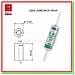 Ls14500 Cna Batteria Pila Litio 2600mah 3,6v Li-socl2 Stilo Aa Assiale Saldare Reofori Terminali A Filo Per Saldatura - Foto miniatura 1