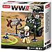 Sl07125, Wwii - Mini Kit Di Costruzione Di Minenschi (88 Pezzi) [ b0678d] , Set Da Gioco, Blocchi Di Bloccaggio, Soldati, Con Personaggio Di Gioco, Army Wwii - Foto miniatura 2