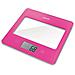 Bilancia Digitale da Cucina con Superficie in Vetro Portata 5 Kg Colore Rosa - Foto miniatura 1