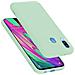 Custodia Compatibile Con Samsung Galaxy A40 In Liquid Verde Chiaro - Coperchio Protettivo In Silicone Tpu Flessibile - Foto miniatura 1
