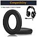 Cuscinetti Auricolari Per Bose Aviation X A20/a10 1 Paio Nero - Foto miniatura 4