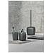 Faro Grey Contenitore Spazzola+scopino Wc, - Foto miniatura 2