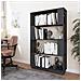 Libreria / divisorio Grigio 80x25x132 Cm Legno Massello Di Pino - Foto miniatura 3