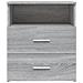 Comodini 2 Pz Grigio Sonoma 50x32x60 Cm - Foto miniatura 6
