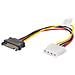 Cavo Di Alimentazione Molex Femmina A Sata Maschio 15 Cm - Foto miniatura 1