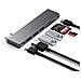 Adattatore per Macbook Pro Hub Slim, Grigio - Foto miniatura 2