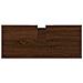 Armadietto Bagno Rovere Marrone 80x33x60cm In Legno Multistrato - Foto miniatura 3