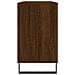 Armadietto Bagno Rovere Marrone 80x33x60cm In Legno Multistrato - Foto miniatura 4