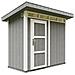 Casetta da giardino Smartside 3m² con pannelli in legno, pavimento bituminoso e piastrelle - Casetta da esterno L161x294x239 cm - M901 - Cavern Steel - Foto miniatura 1