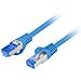 PCF6A-10CC-0025-B cavo di rete Blu 0,25 m Cat6a S /FTP (S-STP) - Foto miniatura 1