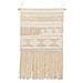 Decorazione Da Parete In Tessuto Kamoke Rettangolare Cotone Beige - Foto miniatura 2