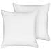 St Di 2 Guanciali Bassi Poliestere Bianco 80 X 80 Cm Triglav - Foto miniatura 5