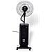 Ventilatore 5 Pale E Ruote Con Nebulizzatore 100w E Diffusore Di Aromi Display Led Nebuly - Foto miniatura 3