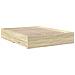 Giroletto Cassetti Rovere Sonoma 160x200 Cm Legno Multistrato - Foto miniatura 1