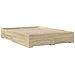 Giroletto Cassetti Rovere Sonoma 160x200 Cm Legno Multistrato - Foto miniatura 4