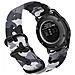 Cinturino Per Orologio In Nylon Per Samsung Galaxy Watch 4 E Huawei Gt 4 Camouflage Gray - Foto miniatura 3