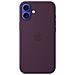 iPhone 16 Plus Silicone Case MagSafe Plum MYYD3ZM /A - Foto miniatura 1