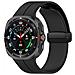 Cinturino Con Fibbia Pieghevole Magnetica Samsung Watch Ultra Groove 24mm Black - Foto miniatura 1