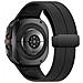 Cinturino Con Fibbia Pieghevole Magnetica Samsung Watch Ultra Groove 24mm Black - Foto miniatura 2