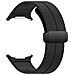 Cinturino Con Fibbia Pieghevole Magnetica Samsung Watch Ultra Groove 24mm Black - Foto miniatura 3
