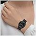 Cinturino Con Fibbia Pieghevole Magnetica Samsung Watch Ultra Groove 24mm Black - Foto miniatura 5