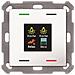 Be-tas55t4.01 Taster Smart 55 4fach M.farbdisplay+temp.sensor Reinwei Gl. (be-tas55t4.01) - Foto miniatura 1